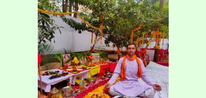 Kumaoni Brahman Acharya Dinesh Pandey Profile photo - Viprabharat